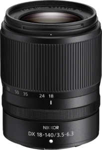 Nikon Objektiv freigestellt
