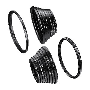 K&F Concept 18-teiliges Filter-Adapterring-Set